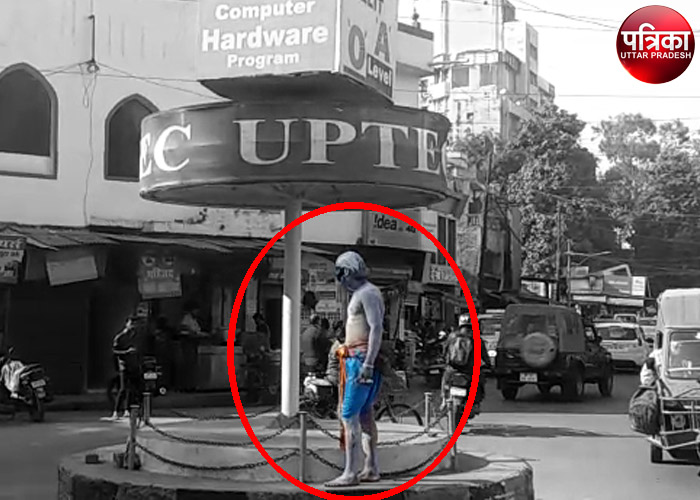 देखें वीडियो – सिपाही ने नहीं, बहरूपिये ने संभाली ट्रैफिक की कमान