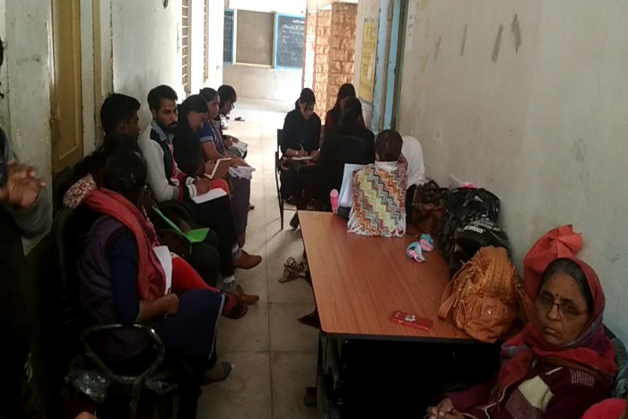 teacher who punishes the students, out of the class themselve