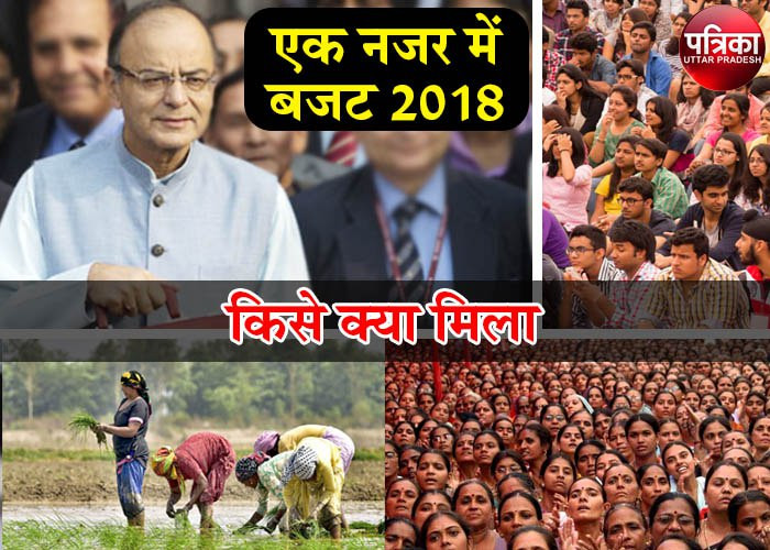 Budget 2018 all highlights UP India hindi news