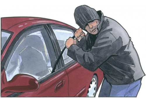 car rider robber