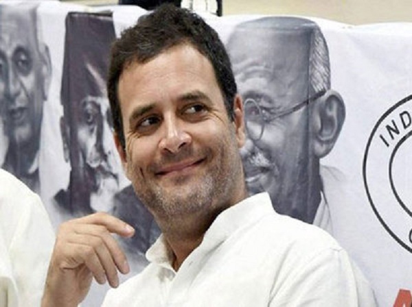 कांग्रेस अध्यक्ष राहुल गांधी