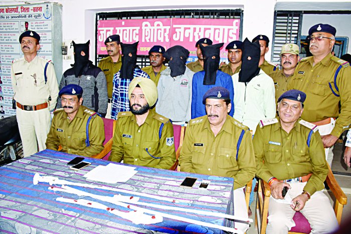 5 accused arrested in satna police Conspiracy to rob petrol pump