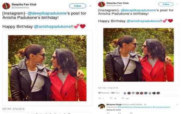 रणवीर नहीं अब इनकाे लेकर लेकर साेशल मीडिया में छार्इ दीपिका, जानना चाहेंगे आप इनके बारे में