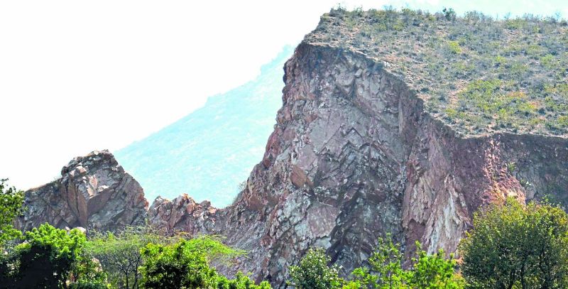 The mountains are over here know what the reason