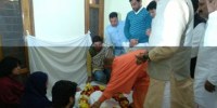 CM Yogi and Minister Suresh Rana tribute to Hukum Singh