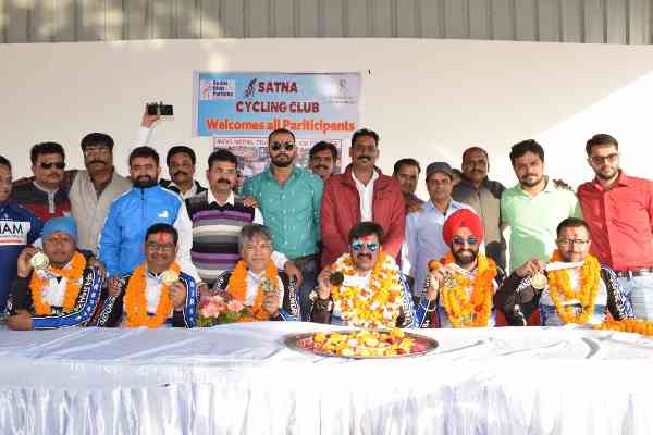 एमपी के सुपर सिक्स साइक्लिस्टस का भारत में बजा डंका, देखे इन फोटो में