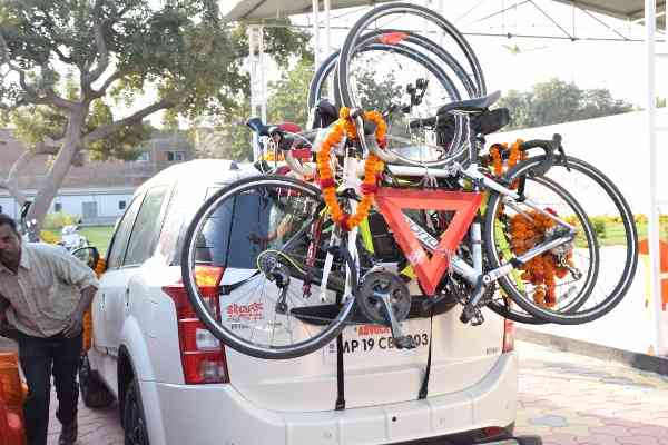 एमपी के सुपर सिक्स साइक्लिस्टस का भारत में बजा डंका, देखे इन फोटो में