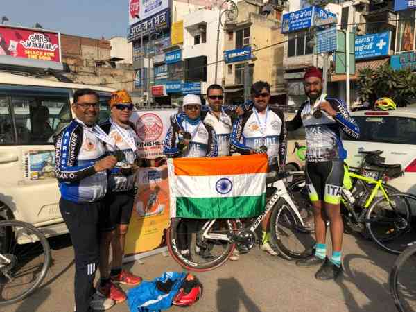 एमपी के सुपर सिक्स साइक्लिस्टस का भारत में बजा डंका, देखे इन फोटो में