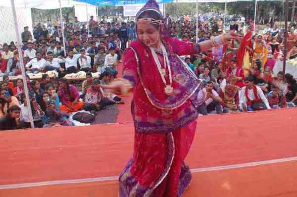 Surtal Cultural Program in Government Arts College Kota