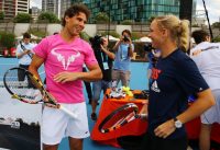 Caroline Wozniacki and nadal 