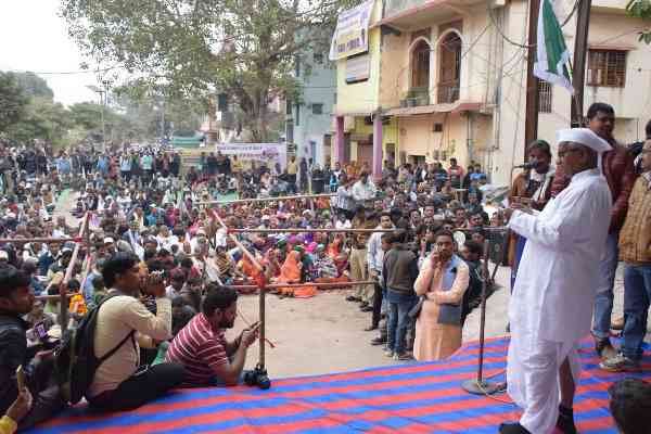 MP के इस शहर में नया नारा दिए अन्ना, देखें रामलीला मैदान की ताजा फोटो