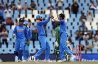 india best south africa by 124 runs in third ODI