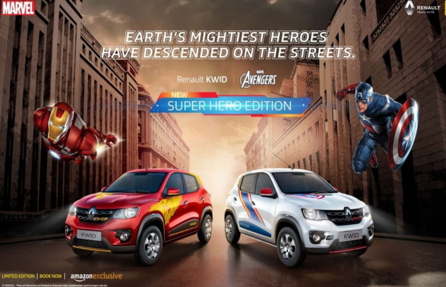 Renault Kwid Marvel Avengers Super Hero Edition