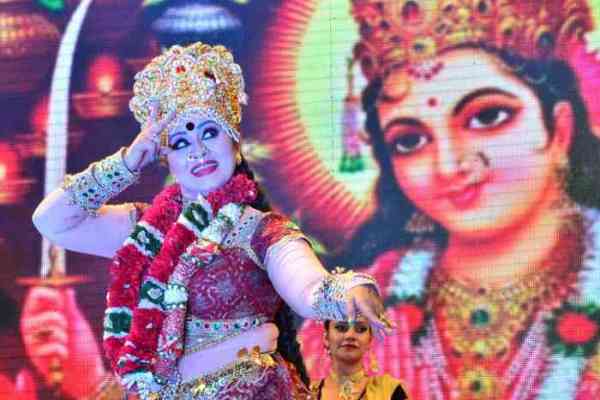 Actress Sudha Chandran in jaipur