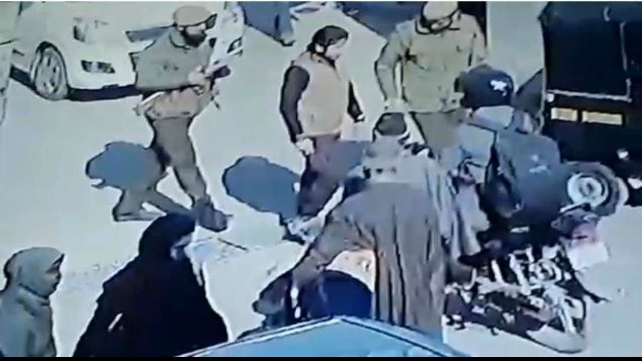 CCTV footage showing terrorist naveed