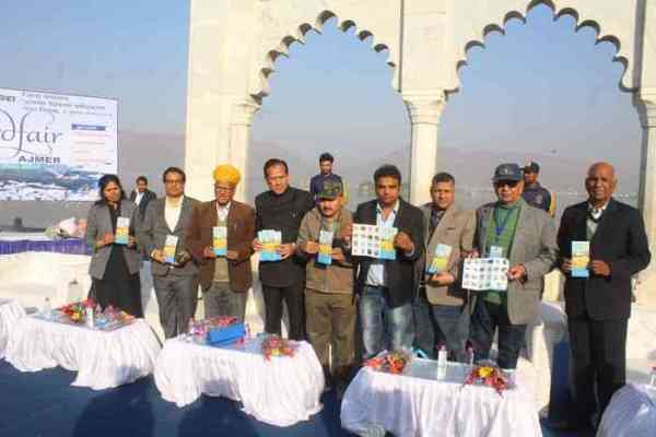 people gathered to enjoy bird fair festival at anasagar lake