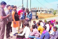 College suspended students