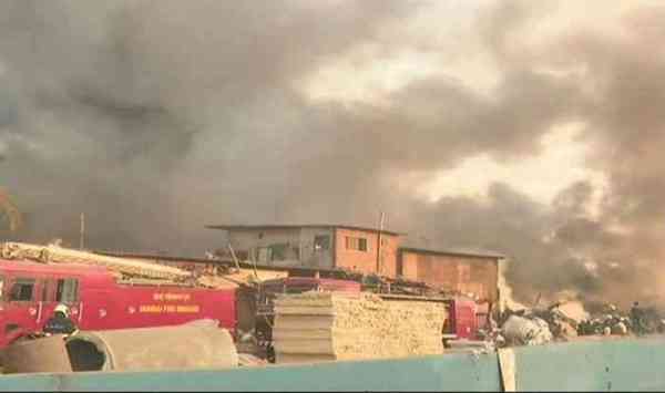 Fire in Mumbai