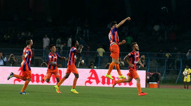 Indian super league Fc pune city beat Mumbai City fc by 2-0