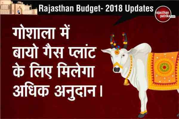 Rajasthan Budget 2018-19