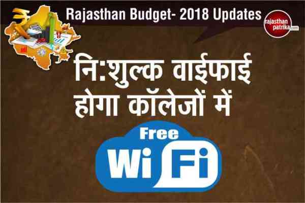 Rajasthan Budget 2018