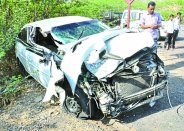Damage luxury carr, accident , doda post 