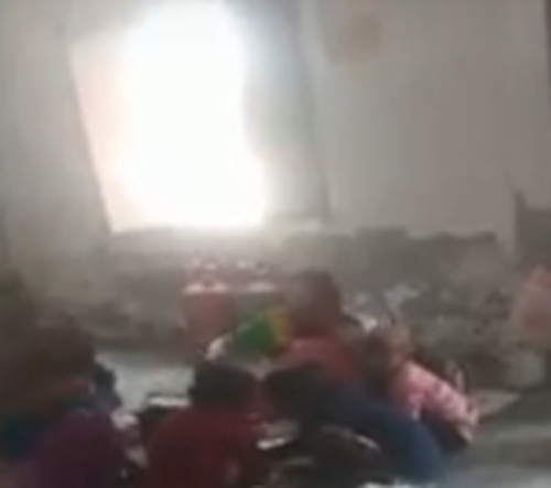 girls student cook in government school