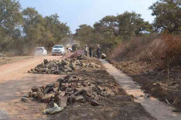 photos of illegal construction in sariska