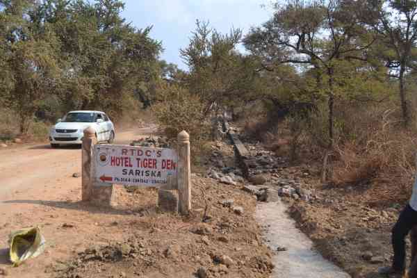 photos of illegal construction in sariska