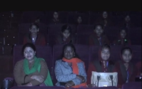 Students watch film Padman in Hardoi UP hindi news