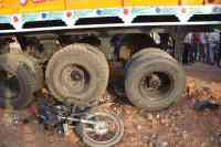 major accident on highway driver injured badly