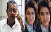 Kerala CM Pinarayi Vijayan Supported Priya Prakash Varrier