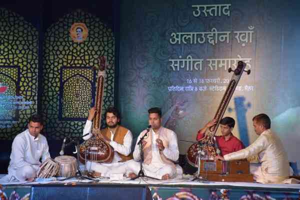 उस्ताद अलाउद्दीन खां स्मृति संगीत समारोह का शुभारंभ, देखे इन तस्वीरों में