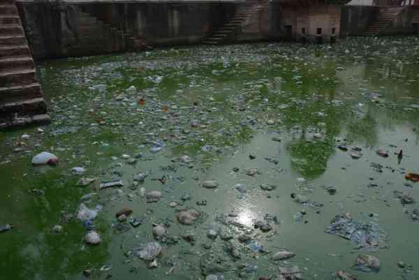photos of bad condition of sagar jalashya alwar
