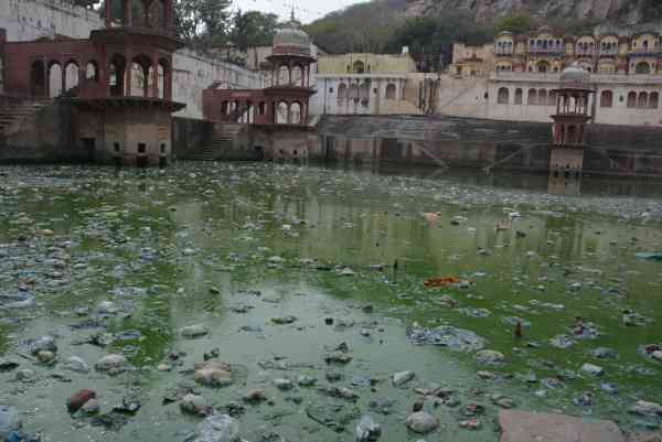 photos of bad condition of sagar jalashya alwar