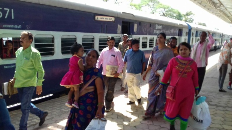 MP from Passenger train to Betul.