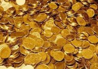 gold extracted from land 