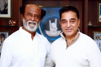Kamal Haasan meet Rajinikanth 