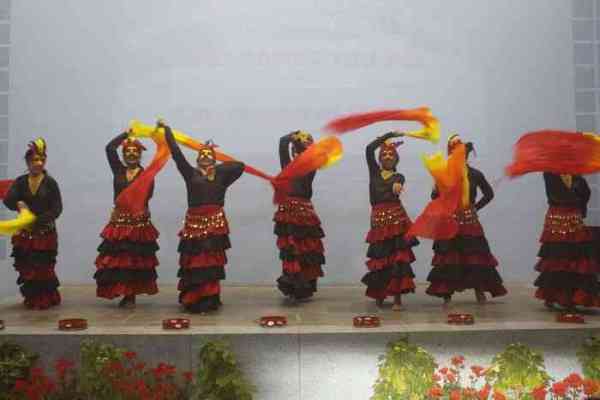 beautiful pics of cultural program in sophia college
