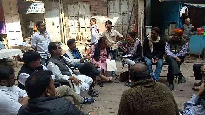 धरोहर बचाने के लिए संघर्ष समिति की बैठक