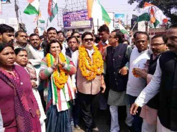 Bjp and Congress Candidate Nomination at same time