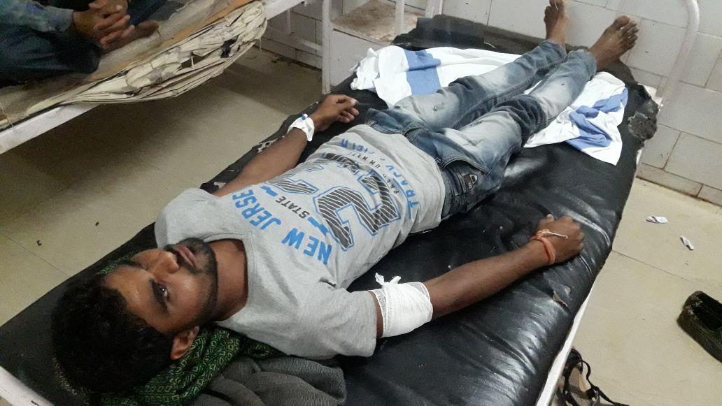 panna youth injured in wedding ceremony