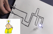 electricity from paper and pencil
