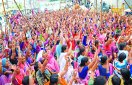Governor Anandi Ben Patel, Anganwadi worker, Demand