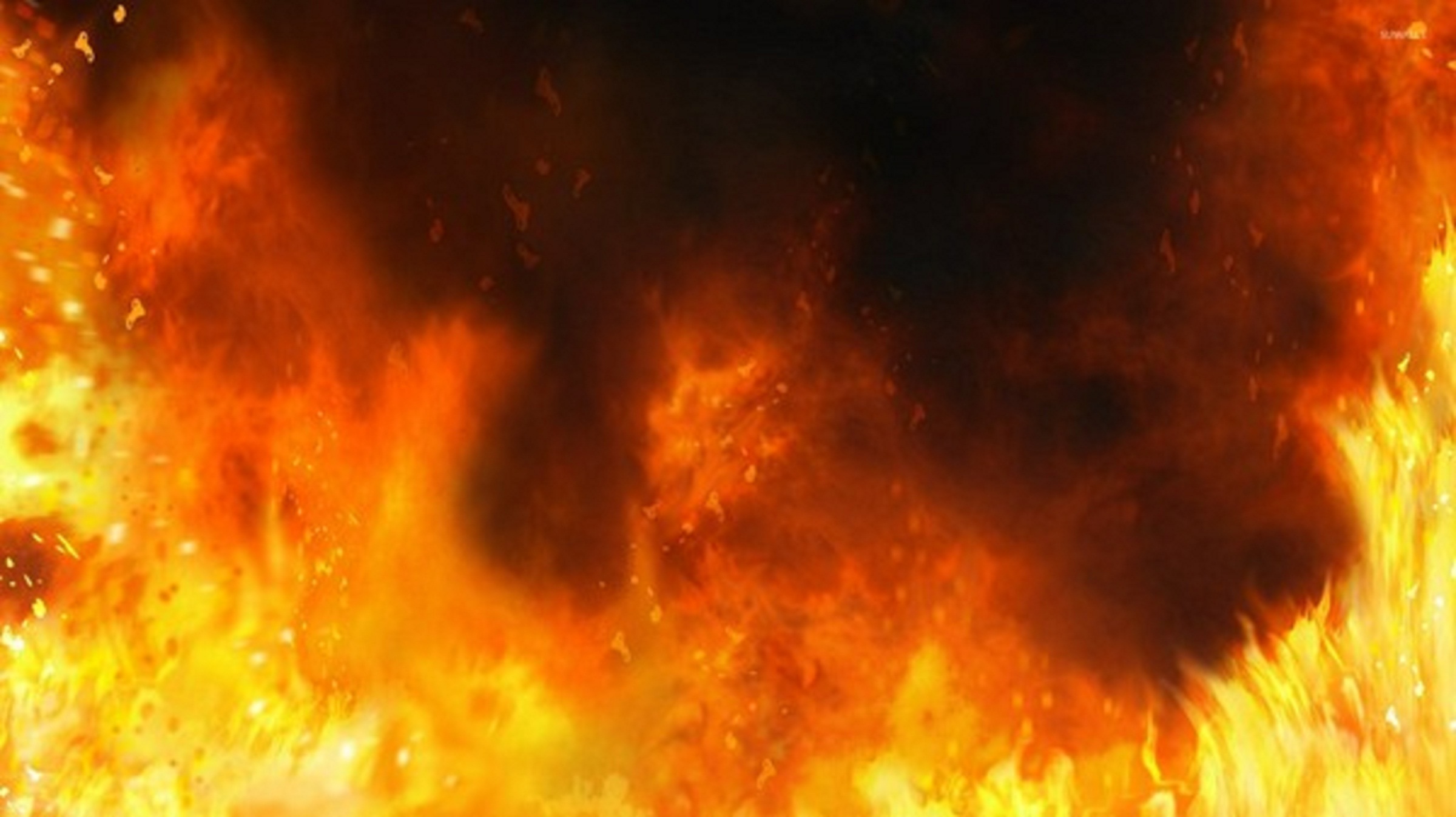Kerosene sprang to fire, to kill mosquitoes and insects, but when...