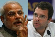 PM Narendra Modi and Rahual Gandhi