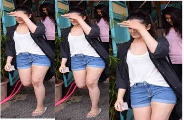 बिना मेकअप भी खूबसूरत लग रही हैं कृति सेनन की बहन नुपुर, मुंबई में हुई स्पॉट