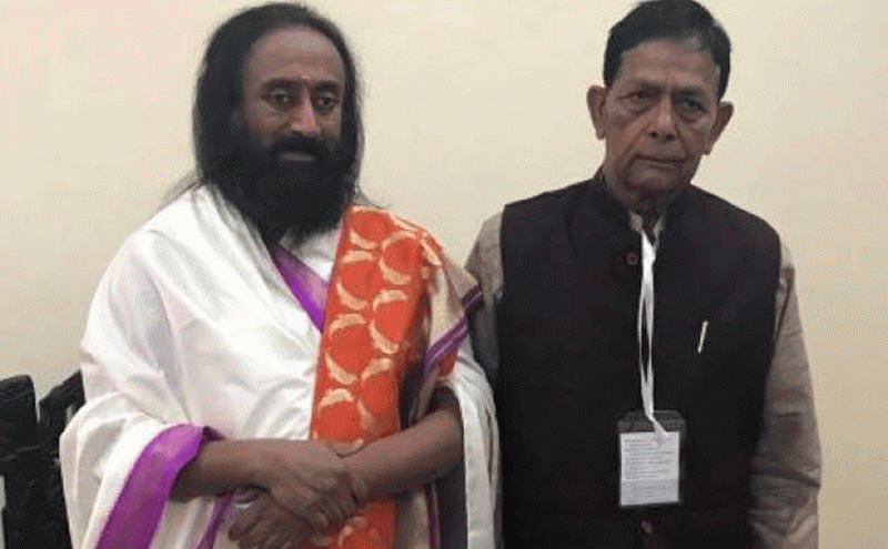 Haji Mahbub came in support of Shri Ravishankar On Ram Mandir Case