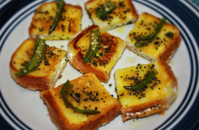 bread Dhokla