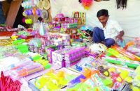 holi colors arrived in alwars market